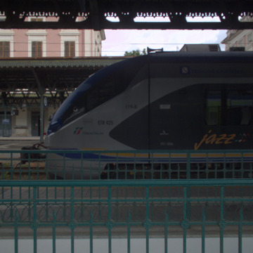 Jazz train at Napoli Campi Flegrei station