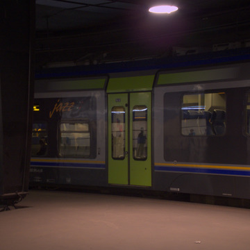 Jazz train at Napoli Piazza Garibaldi station