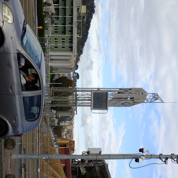 Unidentified tower near Diego Armando Maradona stadium